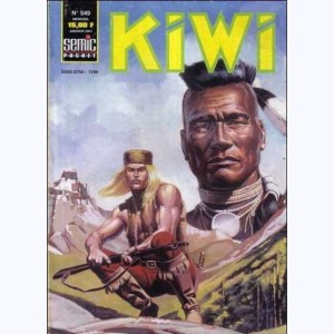 Kiwi : n° 549, Blek et Le petit Trappeur- Le grand couteau