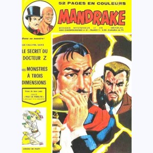 Mandrake (Série Chronologique) : n° 61, Le secret du Docteur Zède