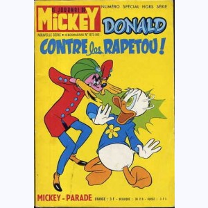 Mickey Parade : n° 11, 0873 : Donald contre les Rapetou !