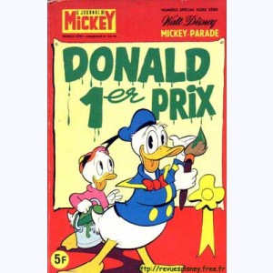 Mickey Parade : n° 55, 1336 : Donald 1er prix