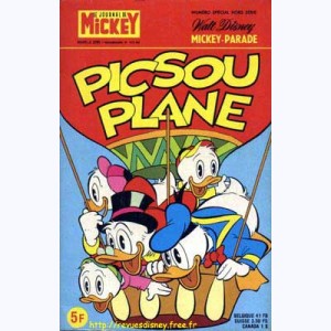Mickey Parade : n° 59, 1372 : Picsou plane