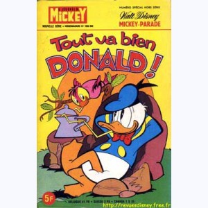 Mickey Parade : n° 62, 1398 : Tout va bien Donald !