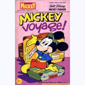 Mickey Parade : n° 63, 1407 : Mickey voyage !