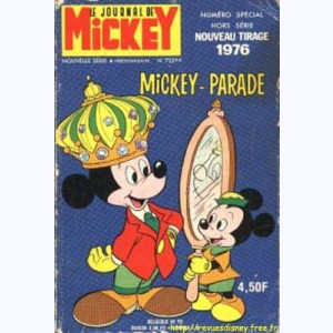 Mickey Parade : n° R 1, 0723 : Mickey Parade Réimpression