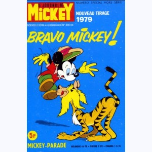Mickey Parade : n° R 12, 0886 : Bravo Mickey ! Réimpression