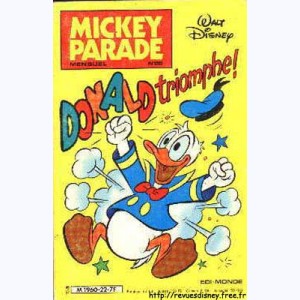Mickey Parade (2ème Série) : n° 22, Donald triomphe !
