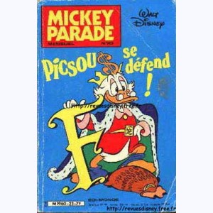 Mickey Parade (2ème Série) : n° 23, Picsou se défend !