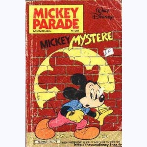 Mickey Parade (2ème Série) : n° 26, Mickey mystère L'affaire des perles irisées