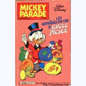 Mickey Parade (2ème Série) : n° 27, Les affaires en Or d'Oncle Picsou