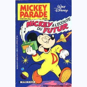 Mickey Parade (2ème Série) : n° 45, Mickey à l'écoute du futur