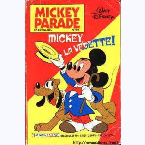 Mickey Parade (2ème Série) : n° 47, Mickey la vedette !