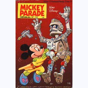 Mickey Parade (2ème Série) : n° 113, La police s'humanoïde