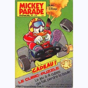 Mickey Parade (2ème Série) : n° 114, Donald en 'pâle' position
