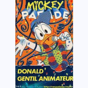 Mickey Parade (2ème Série) : n° 151, Donald gentil animateur