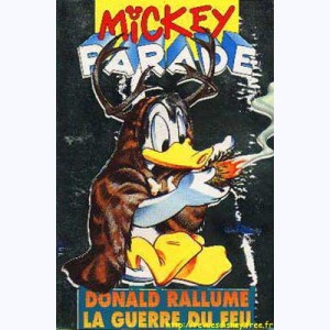 Mickey Parade (2ème Série) : n° 171, Donald rallume la guerre du feu