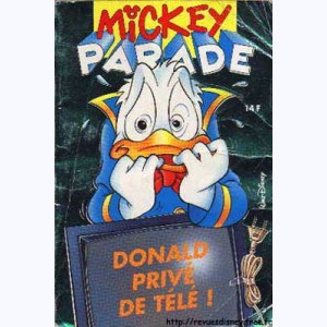 Mickey Parade (2ème Série) : n° 174, Donald privé de Télé !