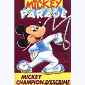 Mickey Parade (2ème Série) : n° 175, Mickey champion d'escrime