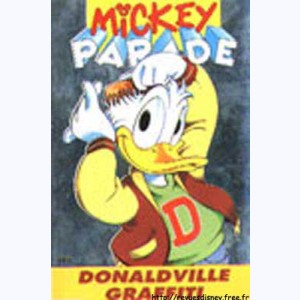 Mickey Parade (2ème Série) : n° 179, Donaldville graffiti