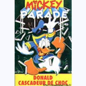 Mickey Parade (2ème Série) : n° 186, Donald cascadeur de choc