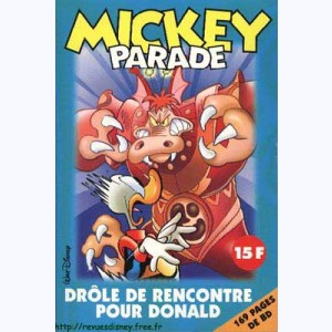 Mickey Parade (2ème Série) : n° 229, Drôle de rencontre pour Donald