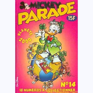 Mickey Parade (2ème Série) : n° 249, Quand l'artiste s'éclate