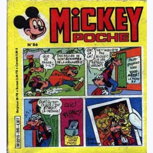 Mickey Poche : n° 86, La tête de Dingo