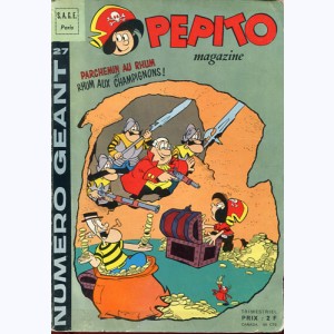 Pépito (3ème Série) : n° 27, Parchemin au rhum et rhum aux champignons