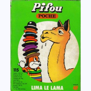 Pifou Poche : n° 115, Lima le lama
