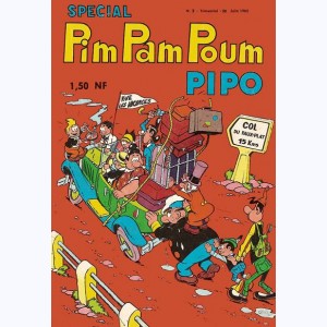 Pim Pam Poum (Pipo Spécial) : n° 2, Pipo : Le chat sur le toit ... fait ... miaou