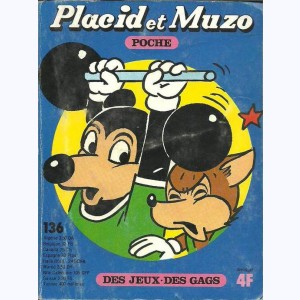 Placid et Muzo Poche : n° 136, Le sport en salle