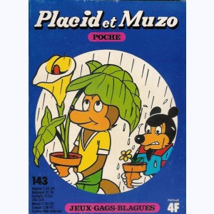 Placid et Muzo Poche : n° 143, Placid et Muzo fleuristes