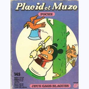 Placid et Muzo Poche : n° 145, Placid et Muzo bûcherons