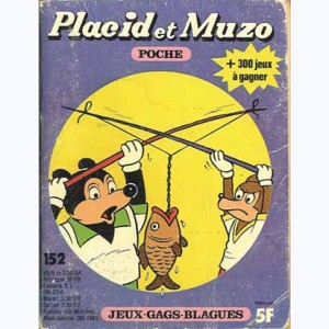 Placid et Muzo Poche : n° 152, Placid et Muzo pêcheurs
