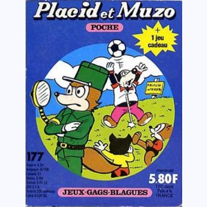 Placid et Muzo Poche : n° 177, Placid et Muzo gardiens de square