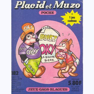 Placid et Muzo Poche : n° 182, Placid et Muzo et la publicité