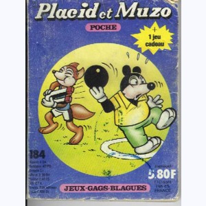 Placid et Muzo Poche : n° 184, Placid et Muzo au stade