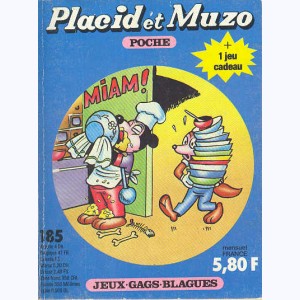 Placid et Muzo Poche : n° 185, Placid et Muzo Cuisiniers et Serveurs