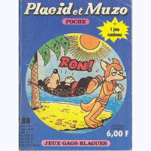Placid et Muzo Poche : n° 188, Placid et Muzo en vacances aux îles
