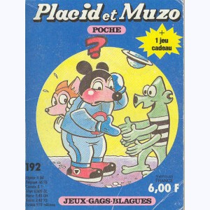 Placid et Muzo Poche : n° 192, Placid et Muzo sur les planètes inconnues