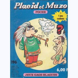 Placid et Muzo Poche : n° 196, Placid et Muzo chez les Indiens