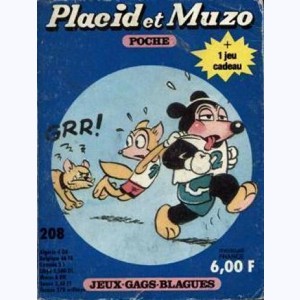 Placid et Muzo Poche : n° 208, Placid et Muzo dans la course à pied