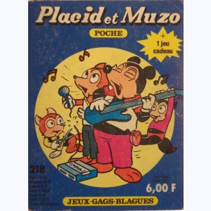 Placid et Muzo Poche : n° 218, La musique en vrac