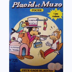 Placid et Muzo Poche : n° 225, Placid et Muzo Représentants en tous genres