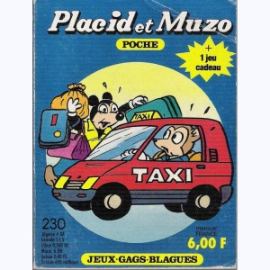 Placid et Muzo Poche : n° 230, Placid et Muzo Chauffeurs de taxi
