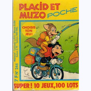 Placid et Muzo Poche : n° 246, Placid et Muzo Cyclotouristes