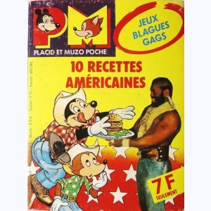 Placid et Muzo Poche : n° 252, 10 recettes américaines Mister T