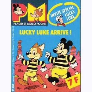 Placid et Muzo Poche : n° 268, Lucky Luke arrive