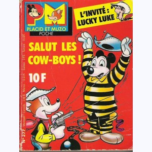 Placid et Muzo Poche : n° 277, Salut les cow-boys ! Lucky Luke