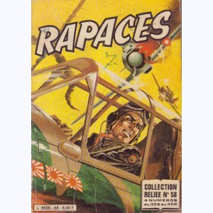 Rapaces (Album) : n° 58, Recueil 58 (356, 357, 358, 359)