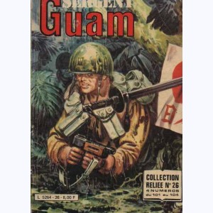 Sergent Guam (Album) : n° 26, Recueil 26 (101, 102, 103, 104)